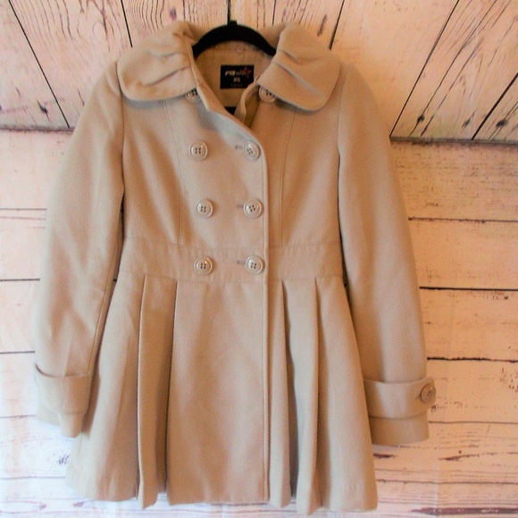 FB sister Jackets & Blazers - Cream colored pea coat lined size xsmall